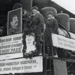 Прибытие первого поезда на Финляндский в-л, 07.02.1943